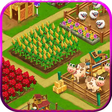Farm Day Village фермер: Offline игры